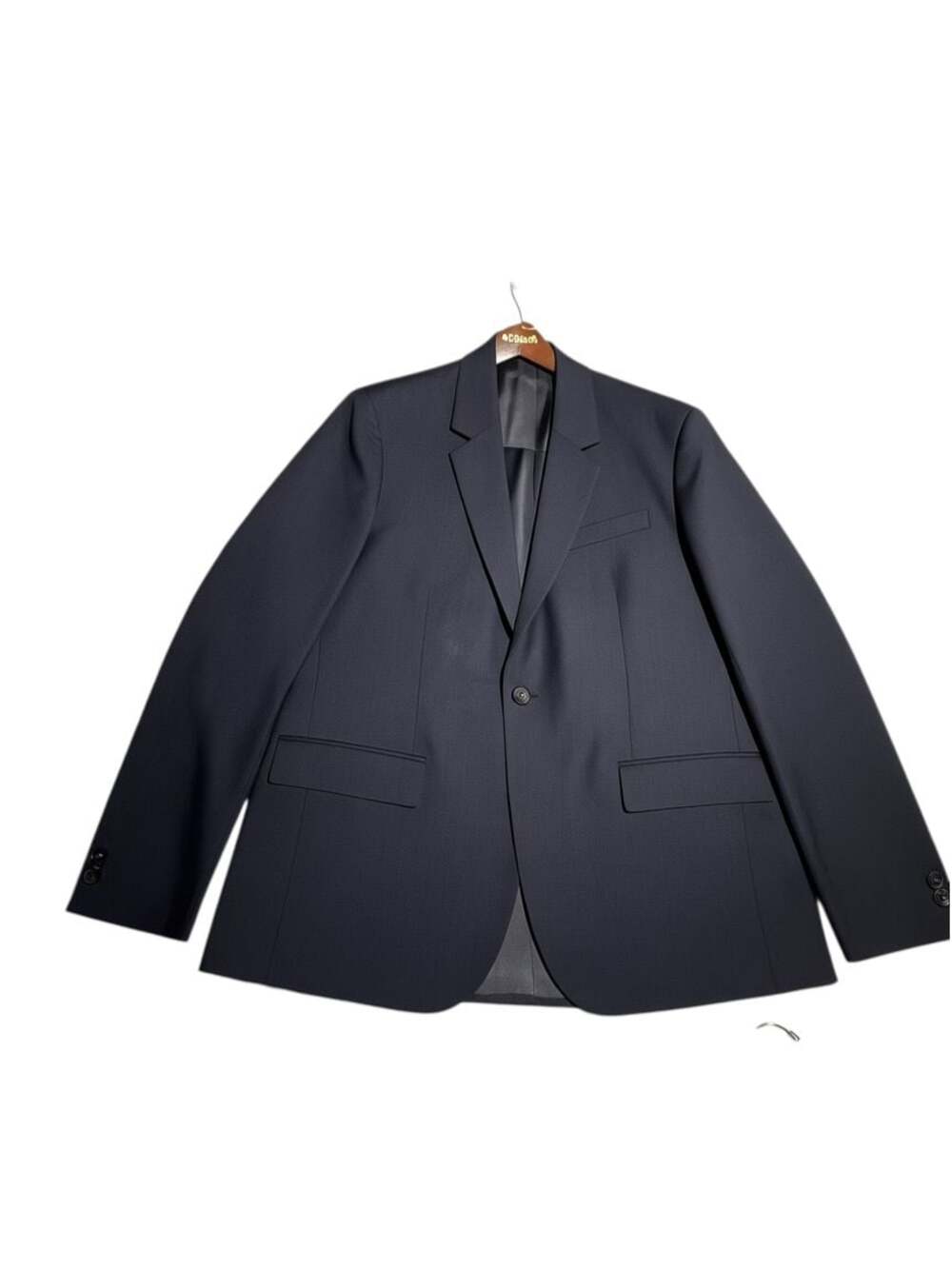 Botany Five Hundred Caplan's Since 1891 Mens Black Pinstripe Two-Piece Suit Jack